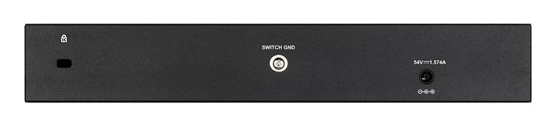 Коммутатор D-Link Управляемый L2 PoE-коммутатор, 8x1000Base-T PoE, 2х1000Base-X SFP, PoE-бюджет 65 Вт, упрощенный интерфейс CLI, Web-интерфейс, SNMP