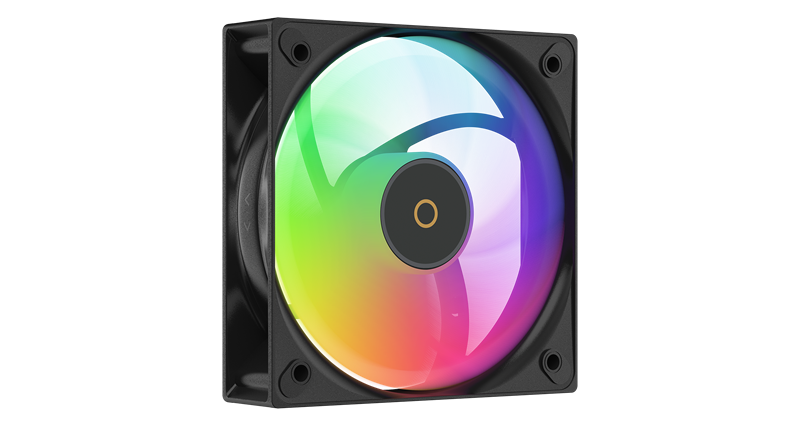 Кулер для процессора Ocypus Gamma A40 BK ARGB Digital, 100mm ARGB FAN, Top Display Panel, 4 HEAT PIPES, 4-PIN PWM, 600-2400 RPM, 29.5DBA, HYDRO BEARING, LGA115X/1200/1700/18XX, AM4/AM5