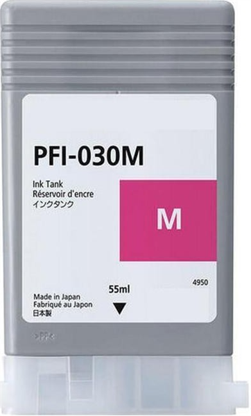Картридж Canon PFI-030M пурпурный для imagePROGRAF TM-240, TM-340 (55мл)