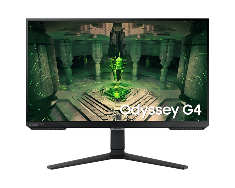 Монитор Samsung 27" Odyssey G4 S27BG400EI IPS 16:9 1920x1080x240Hz 1ms 400cd 1000:1 178/178 HDMI*2 DP HAS Pivot Tilt Swiv VESA Black