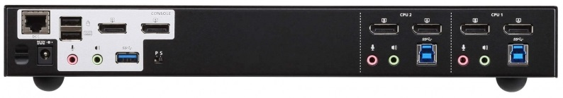 КВМ переключатель ATEN 2-Port USB3.0 4K DisplayPort Dual Display KVM switch