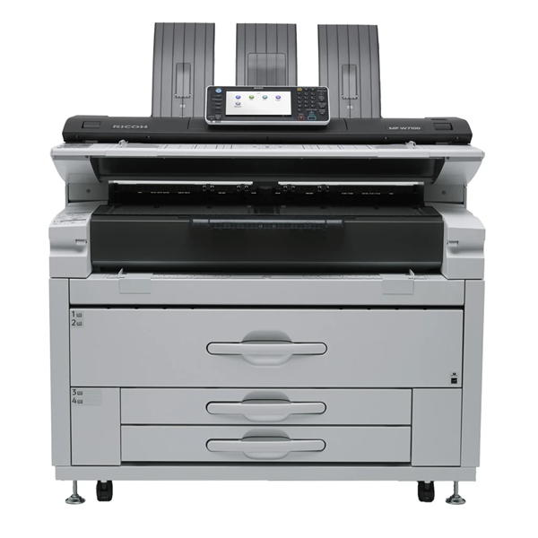 Инженерная система Ricoh MP W7100SP 36" (914 мм) 5 стр/мин (A0); 10 стр/мин (A1), докупить тонер 821021 (1шт), девелопер B1259640 (2шт), (Официальная гарантия Ricoh 1 год) Требуется запуск в СЦ