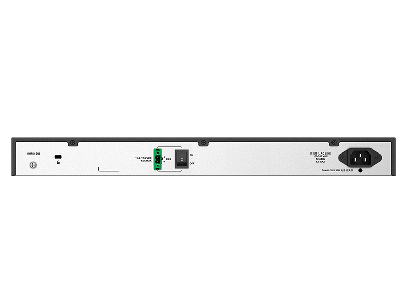 Коммутатор D-Link Управляемый L2 коммутатор, 48x1000Base-T, 4x1000Base-X SFP, защита от статического электричества до 6 кВ, CLI, консольный порт RJ-45, RPS, поддержка Dying Gasp