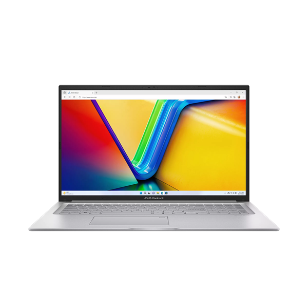 Ноутбук ASUS Vivobook 17 X1704VA-AU1107 Intel Core 7 150U DDR5 16GB 1TB PCIE G4 SSD 17.3" FHD (1920 x 1080) IPS 60Hz Without OS 2.10 kg Cool Silver