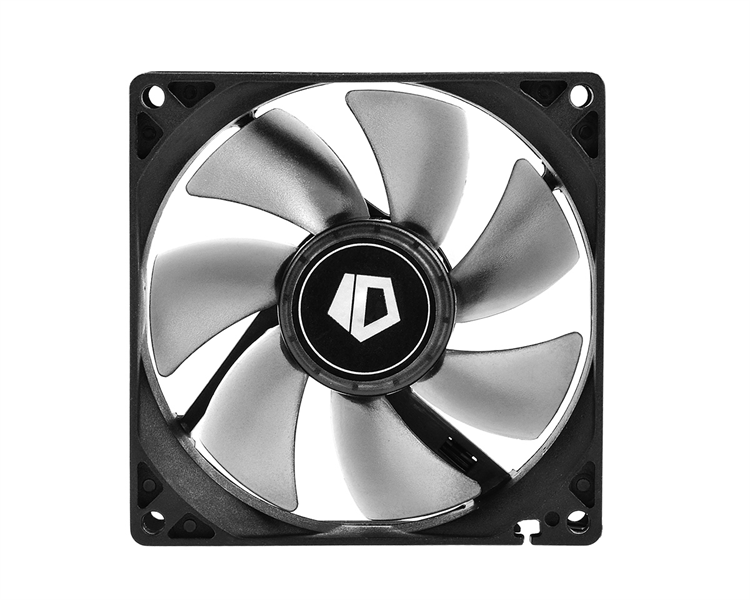 Вентилятор для корпуса ID-COOLING NO-9225-SD 92x92x25мм (156шт./кор, 3pin, черный, 1500об/мин) BOX