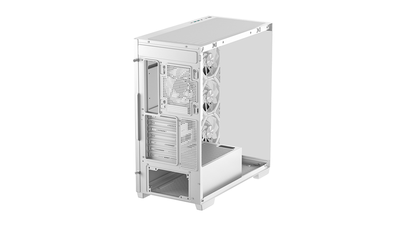 корпус Deepcool CG580 4F WH без БП, боковое окно (панорама), 4x120mm ARGB PWM вентилятора, белый, ATX (R-CG580-WHADA4-G-1)