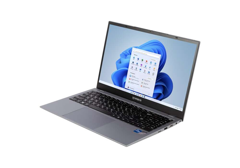 Ноутбук IRBIS 15N 15.6" FHD (1920x1080) IPS AG,Ryzen 5 7430U,16Gb DDR4-3200(1),512Gb SSD,Wi-Fi 6+BT 5,76Wh,Metal Case,Kbd Backlit,1.77kg,Grey,3yw,Win11Pro