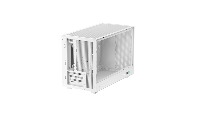корпус Deepcool CH260 WH без БП, боковое окно (закаленное стекло), белый, MICRO ATX/MINI-ITX