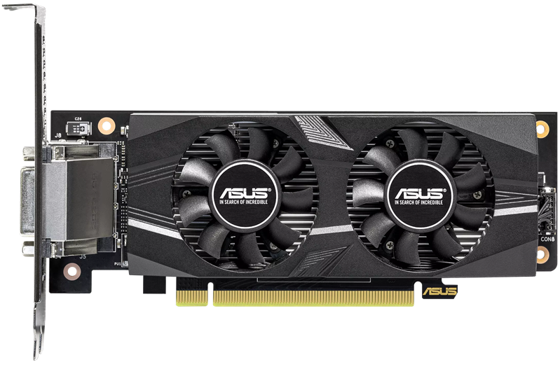 Видеокарта ASUS RTX3050-O6G-LP-BRK//RTX3050 DVI HDMI DP 6G D6; 90YV0KQ0-M0NA00