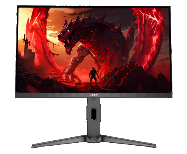 Монитор 27'' ACER Nitro XV272UF3bmiiprx IPS, 2560x1440, 0,5 / 1ms, 400cd, 300Hz, 2xHDMI(2.1) + 1xDP(1.4) + Audio Out, Speakers 2Wx2, sync: FreeSync Premium, hdr: HDR 400, hadj 150