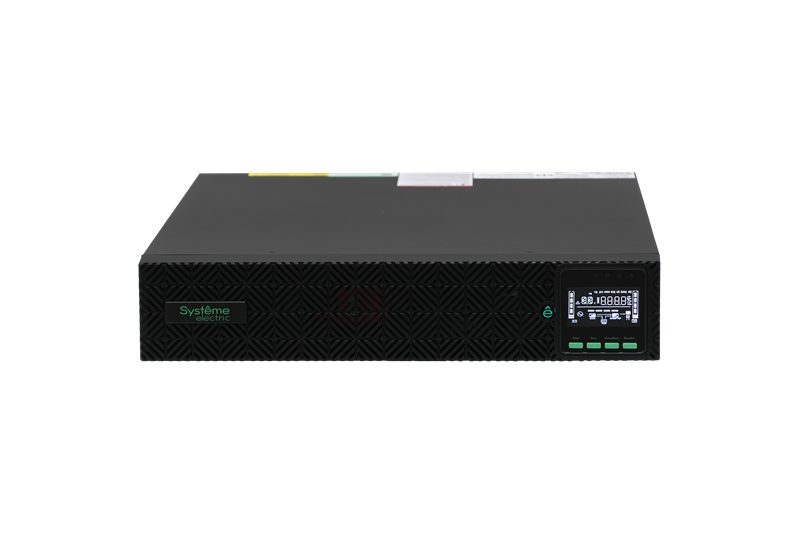 Источник бесперебойного питания Systeme Electric Smart-Save Online SRV, 3000VA/3000W, On-Line, Rack 2U(Tower convertible), LCD, Out: 8xC13+1xC19, SNMP Intelligent Slot, USB, RS-232, Dry contact