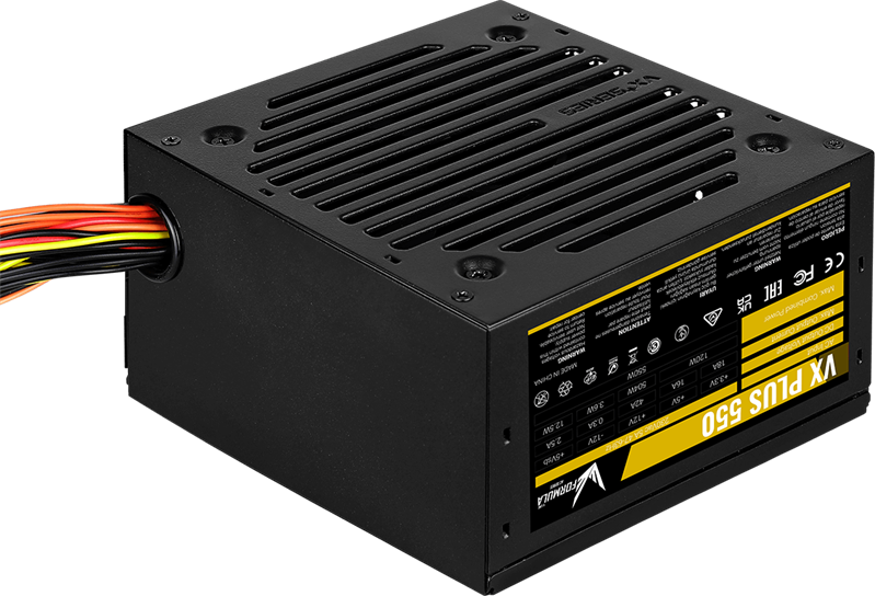 Блок питания Formula V Line VX PLUS 550, 550W, ATX12V v2.3, 12cm Fan (ex Aerocool)