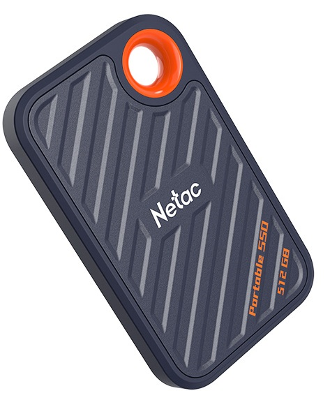 SSD накопитель Netac ZX20 512GB USB 3.2 Gen 2x2x2 Type-C External SSD, R/W up to 2000MB/1800MB/s, with USB C to A cable and 20Gbps USB C to C cable 5Y wty