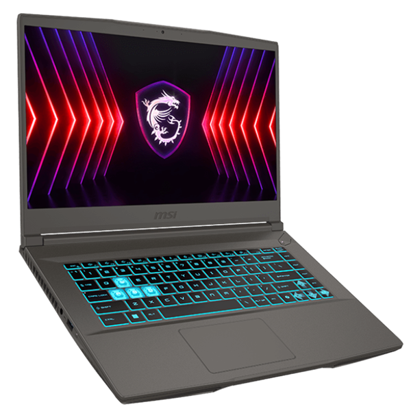 Ноутбук MSI Thin 15 B13VE-2650XRU Core i5-13420H 15.6" FHD (1920*1080),144Hz IPS,DDR4 16GB(8GB*2),512GB SSD,NV RTX 4050 (6GB GDDR6),52.4Whr,1,8kg,1y,Dos,Cosmos Gray