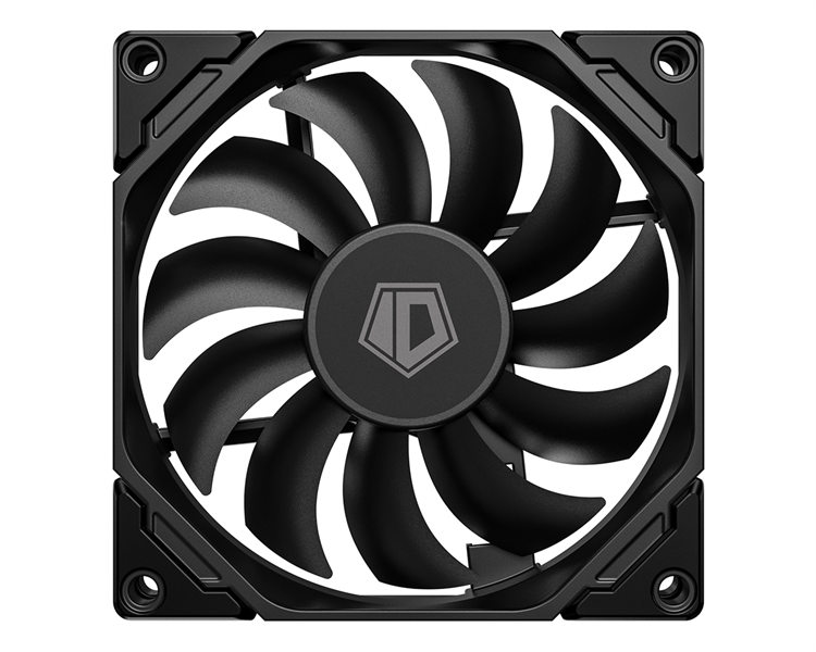 Вентилятор для корпуса ID-COOLING TF-9215-K 92x92x15мм (80шт./кор, PWM, 4pin, черный, резиновые углы, 800-2800об/мин) BOX