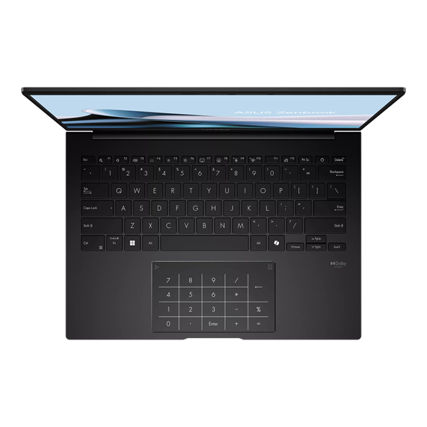 Ноутбук ASUS Zenbook 14 UM3406GA-QD009 AMD Ryzen AI 7 445 LPDDR5X 32GB 1TB PCIE G4 SSD AMD Radeon Graphics 14" WUXGA (1920 x 1200) OLED 16:10/No OS/1.20 kg/Jade Black