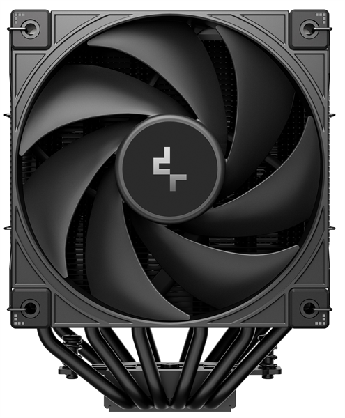 Кулер для процессора DEEPCOOL AK620 G2 LGA1851/1700/1200/115X/AM5/AM4 (8шт/кор, TDP 260W, PWM, DUAL Fan 120mm, 6 тепл. трубок, Copper Base, Wood-grain top cover, черный) RET (R-AK620G2-BKNNMN-GJD)