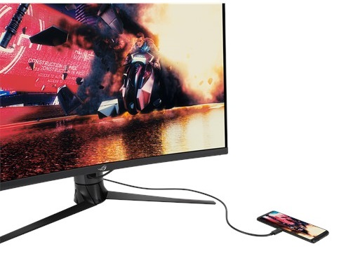 ASUS 31,5" ROG Strix XG32VC VA 1800R Curved 2560x1440 1ms 400cd 170Hz HDMI DP USB Type-C HDR400 Swivel HAS Black