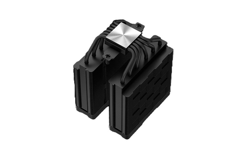 Кулер для процессора DEEPCOOL AG620 DIGITAL BK ARGB LGA1700/1200/115X/AM5/AM4 (8шт/кор, TDP 260W, PWM, DUAL Fan 120mm, 6 тепл. трубок, черный) RET