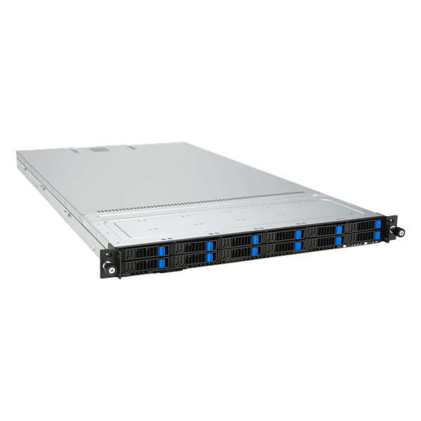 Сервер ASUS RS700-E11-RS12U /10G 1U,2xLGA4677, 32xDDR5 ECC RDIMM(max 4800Mhz),12 SFF NVMe/SATA/SAS, 2xM.2 slot 2280,2x10GbE-T, 3xPCI-E16/E8(g5)/OCP3, IPMI,rPS 2x1,6kW (80+ Tit.)