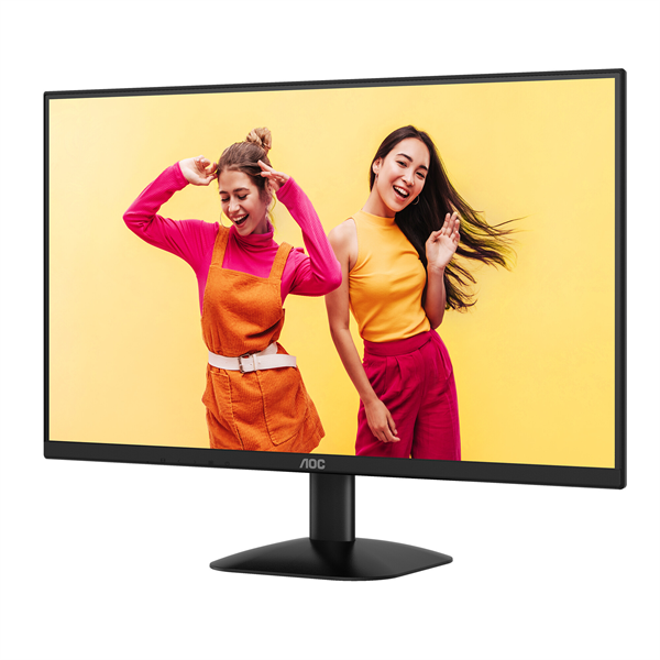 Монитор 23,8" AOC 2560x1440, WLED, 16:9, IPS, 250 cd, 1300:1, 20M:1, 4ms, 178°/178°, HDMI, DP, 120Hz, Tilt, External, VESA, Black, 3y