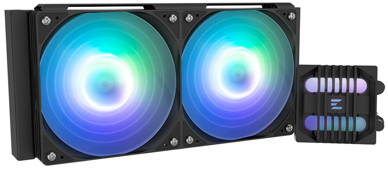 Система водяного охлаждения Zalman CPU Liquid Cooler 240mm, black