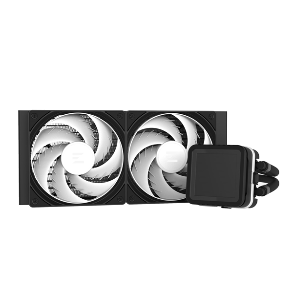 Система водяного охлаждения Zalman CPU Liquid Cooler 240mm, ARGB, LCD Display, black