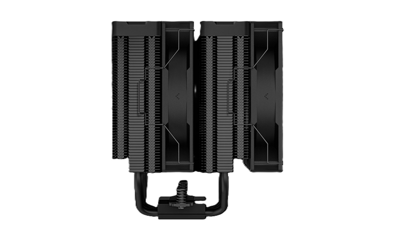 Кулер для процессора DEEPCOOL AG620 DIGITAL BK ARGB LGA1700/1200/115X/AM5/AM4 (8шт/кор, TDP 260W, PWM, DUAL Fan 120mm, 6 тепл. трубок, черный) RET