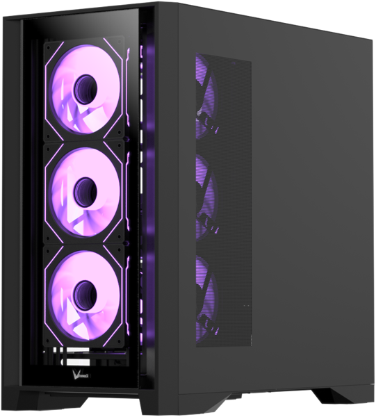 корпус Formula V Line Air Power G8 Black, ATX, Dual Front Panels, TYPE-C*1, USB3.0*1