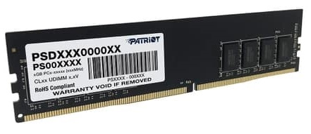 Оперативная память Patriot SL DDR4 DIMM 16GB 2666MHz CL19 1*16GB 19-19-19-43 1.2V