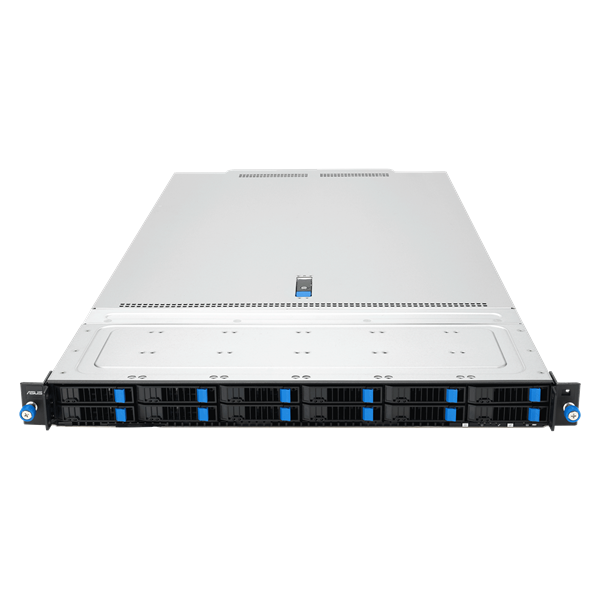 Серверная платформа ASUS RS700-E12-RS12U, 1U, 2 x Intel Xeon 6 LGA 4710, 32 x DDR5 6400, 12 x 2.5" hsb NVMe SATA* SAS*, 2 x PCIE Gen5 x16, 2 x OCP3.0, 2 x M.2 Gen5 x2 (2280 2260), PSU 2x 2000W