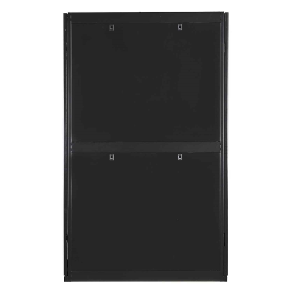 Серверный шкаф SMARTWATT Серверный шкаф Rack S-Series 42U 800x1200мм, двери с перфорацией, боковые панели 4шт и ролики в комплекте, черный (4512020620016)