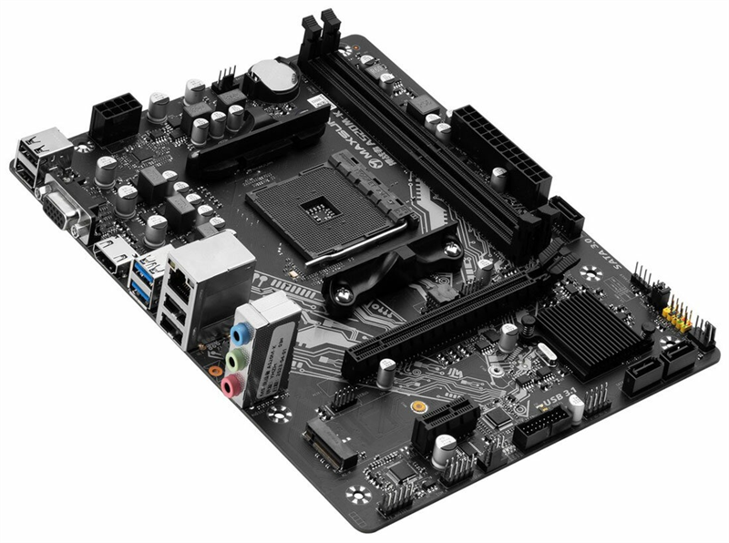 Материнская плата MAXSUN MS-Challenger A520M-K, AM4, A520, 2*DDR4, 3*SATA 3.0, 2*M.2, 2*USB 3.2, 4*USB 2.0, 1*PCIE 16, 1*PCIE 1, HDMI+VGA, mATX