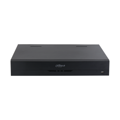 Видеорегистратор DAHUA 16-канальный IP-видеорегистратор 4K, H.265+ и ИИ Входящий поток до 256Мбит/с; сжатие: H.265+, H.265, H.264+, H.264, MJPEG; разрешение записи до 16Мп; накопители: 4 SATA III до 16Тбайт; воспроизв
