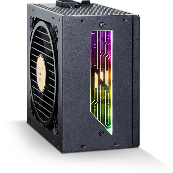 Блок питания Zalman ZM1000-TMX2 VIEW, 1000W, ATX12V v3.0, APFC, 12cm Fan, 80+ Gold Gen5, Full Modular, side ARGB lights, Retail
