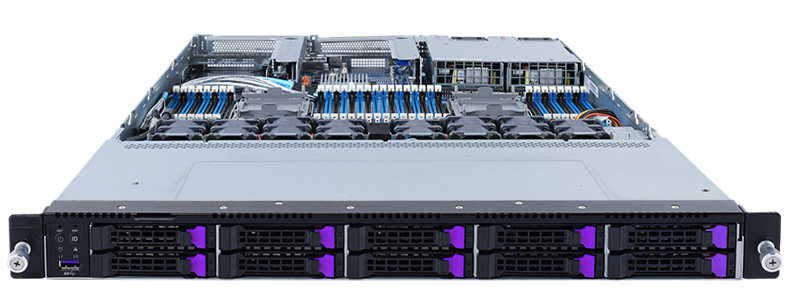 OpenYard RS1B3I-35 1U/10SFF (SAS/SATA)/2x4309Y (2.8-3.6GHz/12Mb/8c/16t)/4x32Gb RDIMM/HW RAID 2Gb Cash with batt./2x480Gb SATA SSD 1 DWPD/4x1.92Tb SATA SSD 1 DWPD/2xGE/2x10Gb SFP+ OCP2.0/2x1300W/W3Base