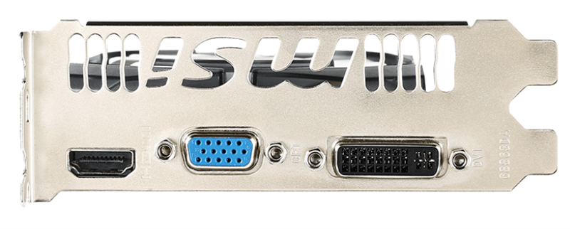 Видеокарта MSI N730-2GD3V3 2Gb DDR3, 128 бит, PCI-E, VGA, DVI, HDMI RTL