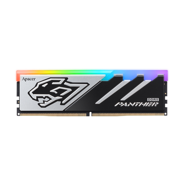 Оперативная память Apacer DDR5 16GB 6000MHz DIMM Panther RGB Gaming Memory CL38 1.35V (Retail) 2048*8 Heat Sink (Retail) 3 years (AH5U16G60C6229BAA-1)