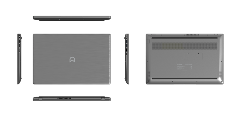 Ноутбук IRBIS GroovyBook 15 Core I5-13600H, 16GB LPDDR5 +512Gb NVME SSD,15,6"LCD 1920*1080 IPS ,Intel AX101 WIFI,Front camera: 2MP,TPM2.0,4400mha battery, TYPE C full function,Windows 11 Pro RUS,Grey