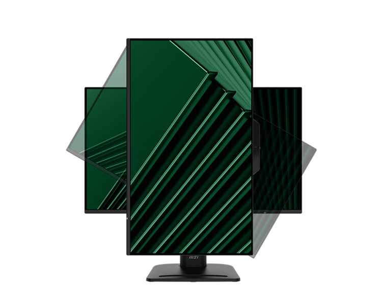 Монитор MSI PRO MP272PMG 27" 16:9 FHD(1920x1080) IPS Flat,Webcam,4ms(GTG),1500:1,100M:1,300nit,1xHDMI,1xDP,1xVGA,2xUSB-A,1xUSB-B,Speaker,Tilt,Swivel,Height,Pivot,VESA,120Hz,Black,1y war-ty