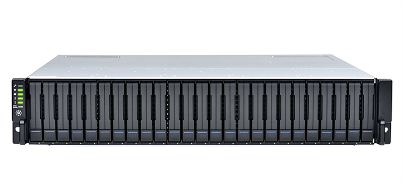 дисковая полка Infortrend JBOD 2U/25bay (GS) dual redundant controller expansion enclosure 8x 12Gb SAS ports, 2x(PSU+FAN module),25xdrive trays,2x12G to 12 G SAS cables,1xRackmount kit (JB 3025RBA)