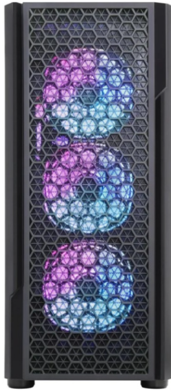 корпус Accord 3312 black w/o PSU ATX 2xUSB2.0 1xUSB3.0 audio bott PSU