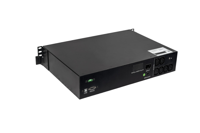 Источник бесперебойного питания Systeme Electric Smart-Save SMT, 1000VA/720W, RM 2U, Line-Interactive, LCD, Out: 230V 6xC13, SNMP Intelligent Slot, USB, RS-232