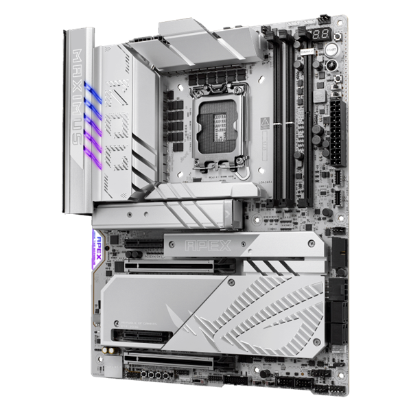 Материнская плата ASUS ROG MAXIMUS Z890 APEX, LGA1851, Z890, 2*DDR5, 4*SATA, 6*M.2, 8*USB 3.2, Type-C, 2*PCIx16, 2*PCIx4, 2*Thunderbolt™ 4, ATX; 90MB1IP0-M0EAY0