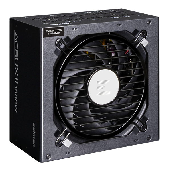 блок питания Zalman ZM1000-ARX2, 1000W, ATX12V v3.1, APFC, 12cm Fan, 80+ Platinum Gen5.1, Full Modular, Retail