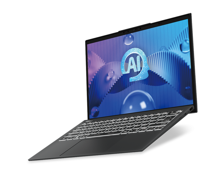 Ноутбук без сумки MSI Prestige 13 AI Evo Core Ultra 5 125H 13.3" 16:10, 2.8K (2880 x 1800) OLED, LPDDR5 16GB,512Gb SSD,Intel® Arc Graphics,Stellar Gray,75Whr,990g,1y,Win11 Pro,KB Eng/Rus
