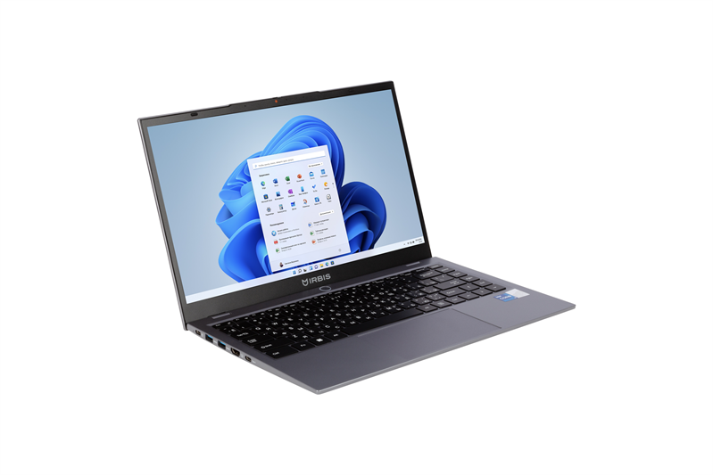 Ноутбук IRBIS SmartBook 14NBP3003 14" FHD (1920x1080) IPS 300cd,Core i5-1250P,16Gb LPDDR5-5600,512Gb SSD,Wi-Fi 6+BT5.2,45Wh,Metal case,FP,TPM 2.0,1 type C full function,1.55kg,Grey,1y,no OS
