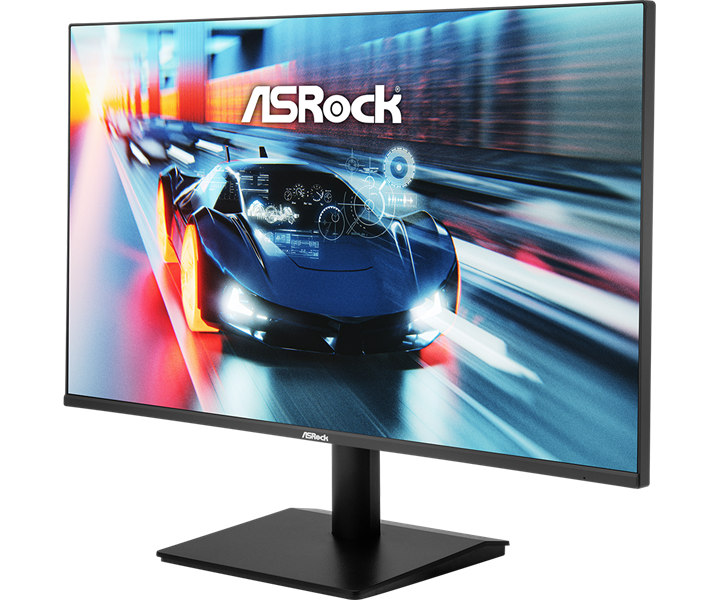 Монитор ASROCK 24.5" CL25FFA IPS 1920X1080 1 ms MPRT 300 cd 120 Hz HDMI VGA Black (незначительное повреждение коробки)
