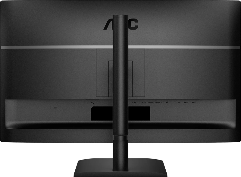 Монитор 27" AOC 2560x1440 WLED 16:9 IPS 350cd, 1500:1, 20M:1, 4ms, 178°/178°, HDMI, DP, 120Hz, Speakers, Tilt, Height, Swivel, Pivot, VESA, Internal, Black, 3y