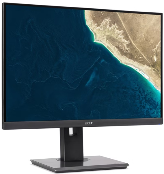 Монитор 24'' ACER Vero B247WE5bmiprx , IPS, 1920x1200, 4 (GTG)ms, 350cd, 100Hz, 1xVGA + 1xHDMI(1.4) + 1xDP(1.2) + SPK + Audio In/Out, Speakers 2Wx2, sync: FreeSync, hadj 165, Vesa:100x100